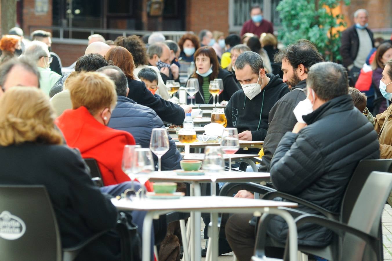 Fotos: Las terrazas se llenan en Valladolid