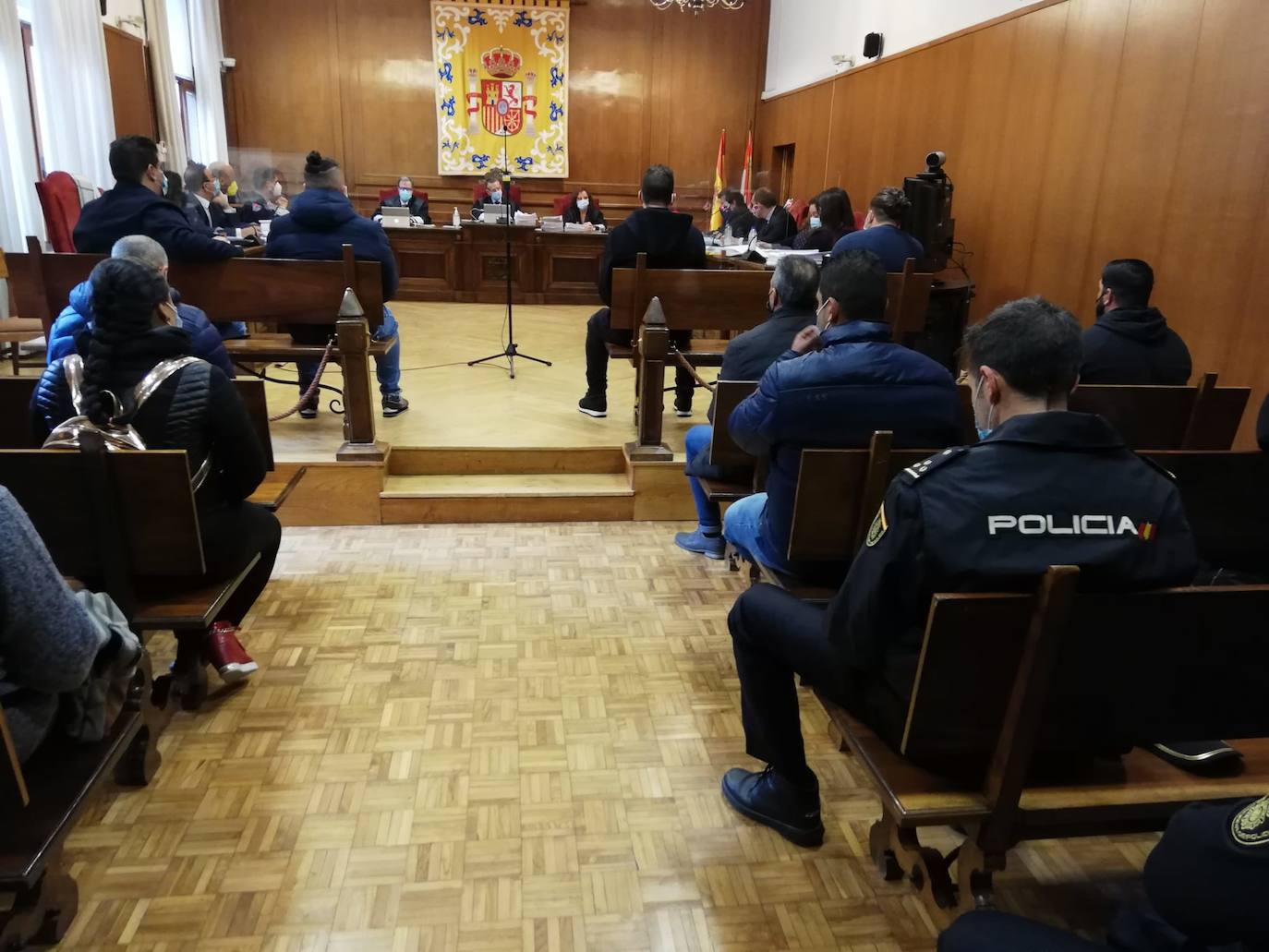 Inicio del juicio a los doce acusados de la 'Operación Resurgir'.