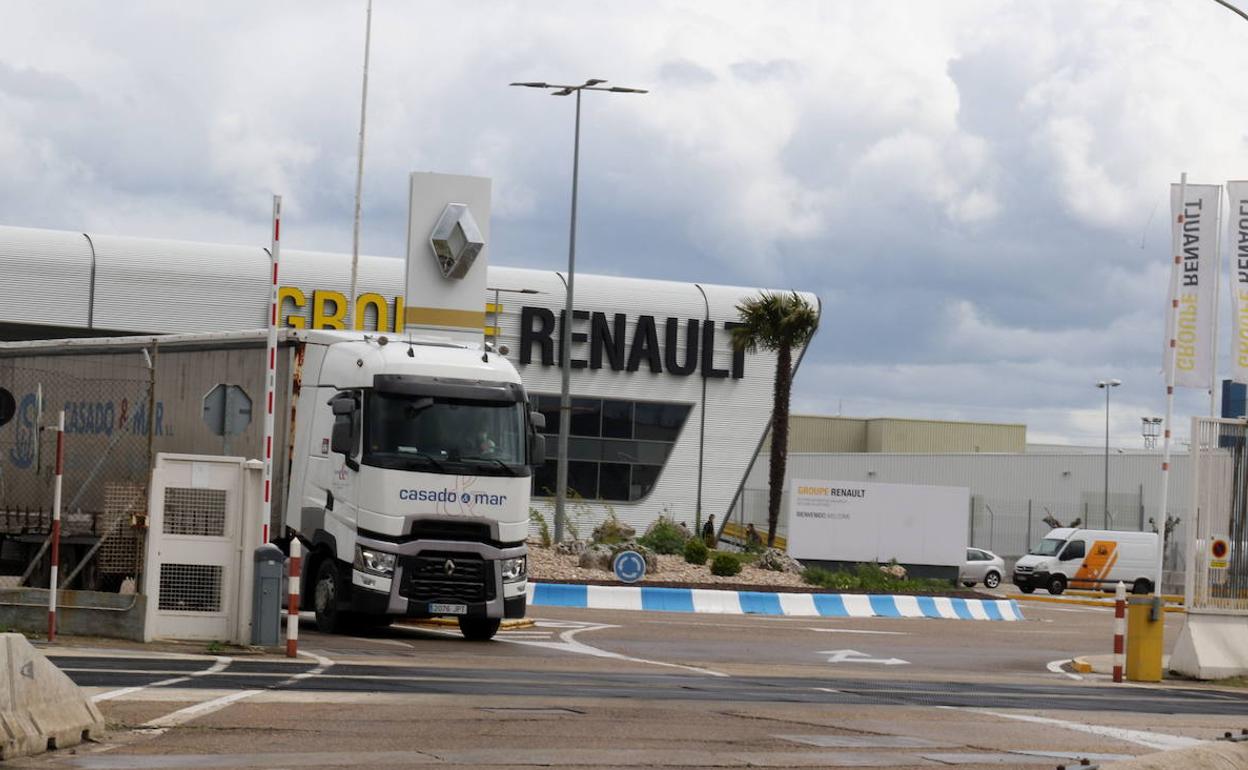 Las intalaciones de Renault en Valladolid. 