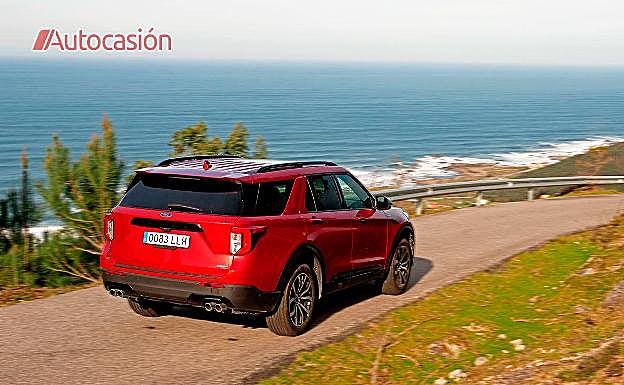 El Explorer es más ágil de lo que su tamaño y peso nos puedan hacer pensar.