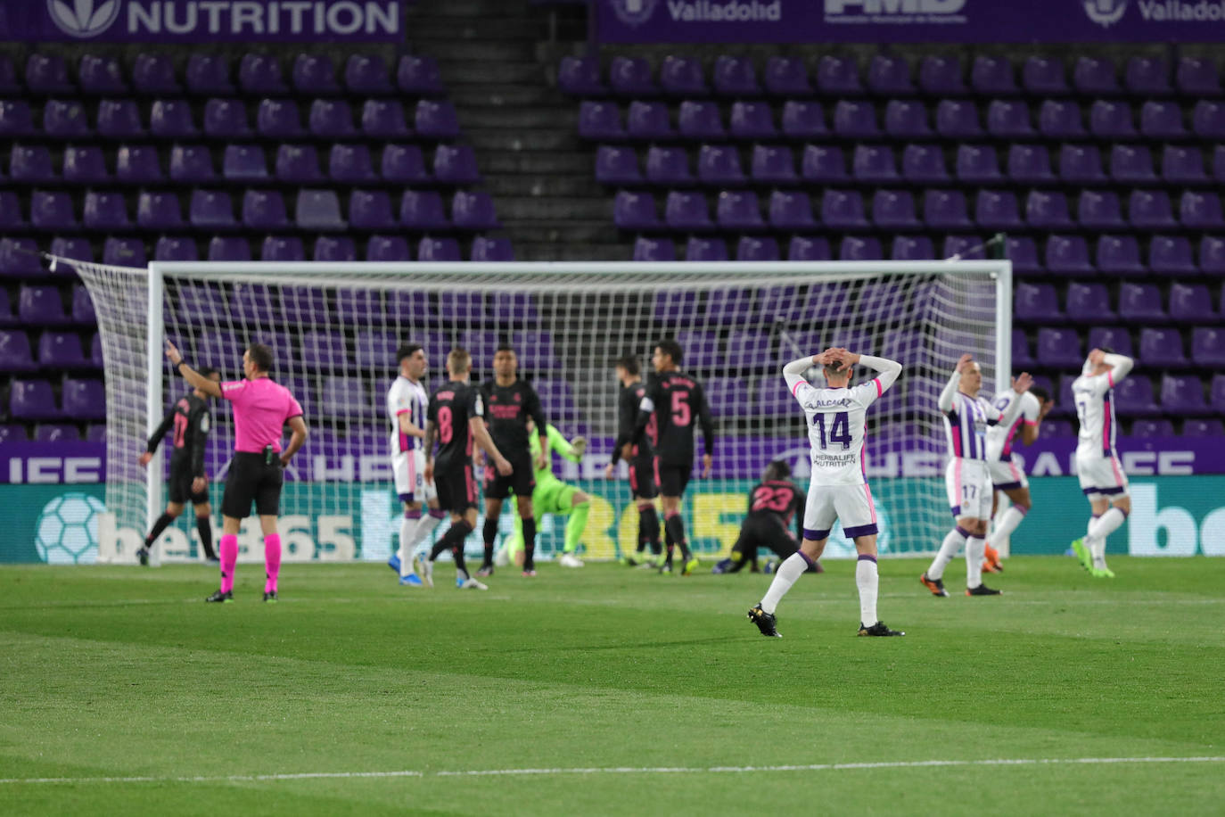 Así ha sido el partido entre el Real Valladolid y el Real Madrid. 