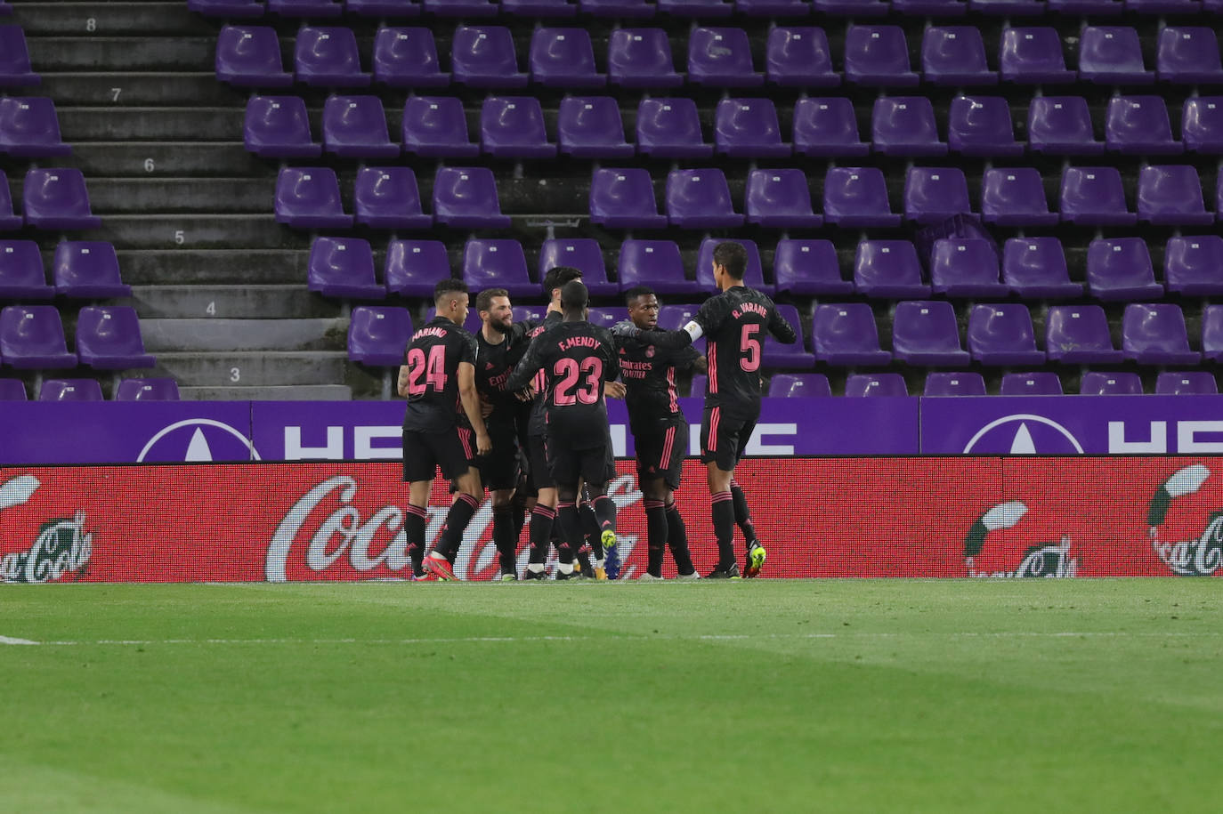 Así ha sido el partido entre el Real Valladolid y el Real Madrid. 