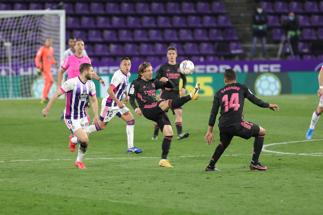 Así ha sido el partido entre el Real Valladolid y el Real Madrid. 