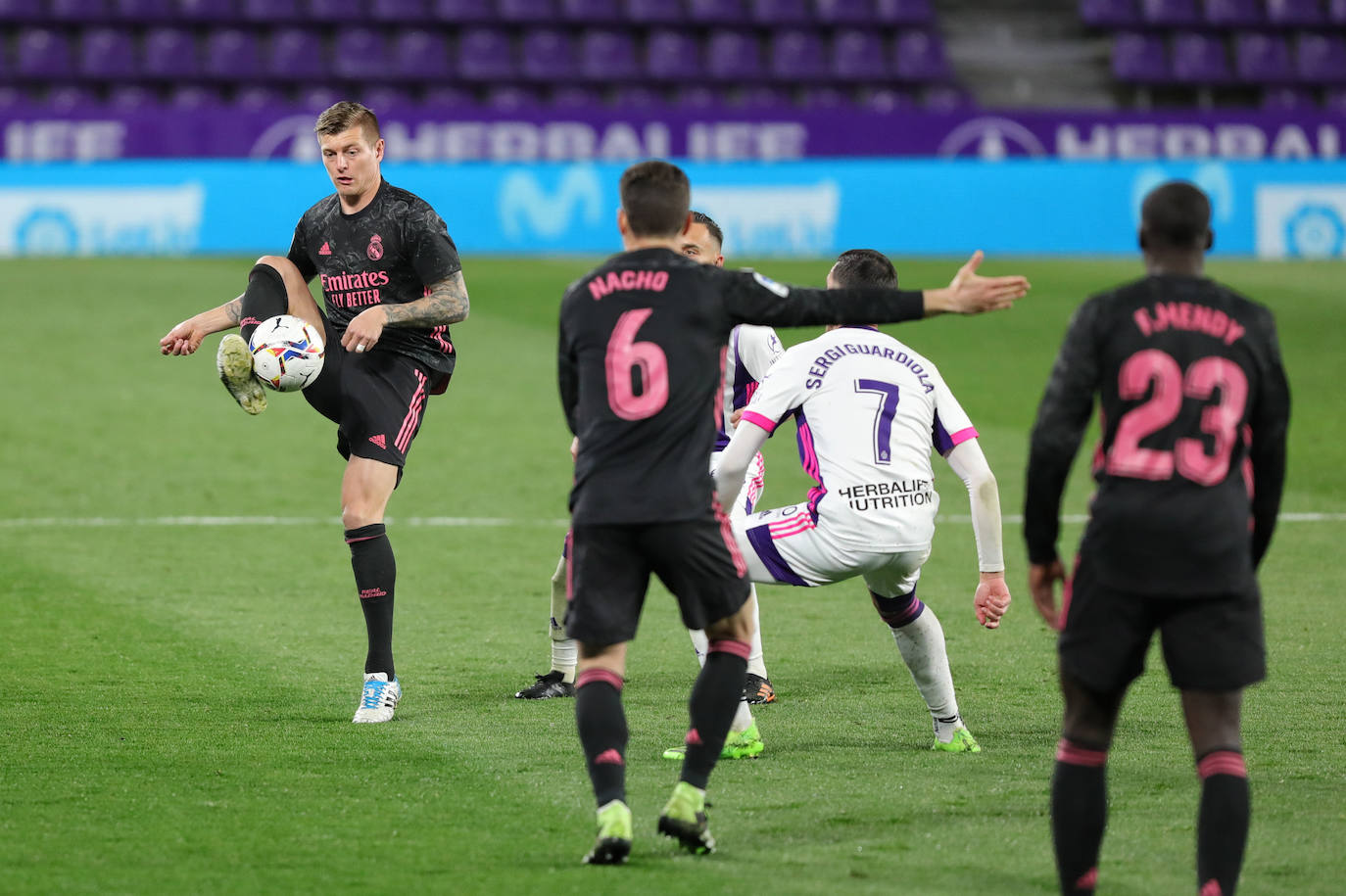 Así ha sido el partido entre el Real Valladolid y el Real Madrid. 