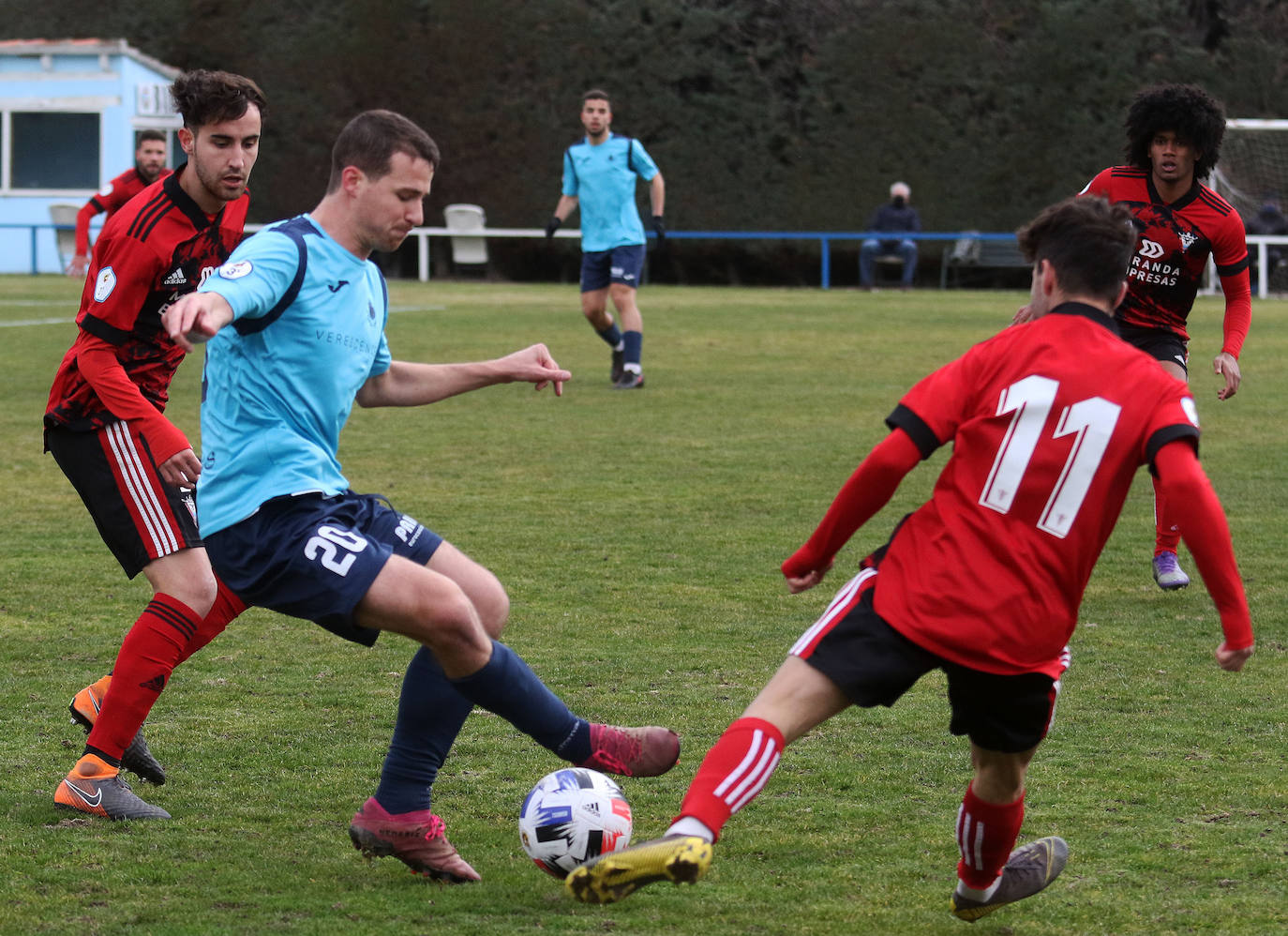 Encuentro entre la Granja y el Mirandés B. ANTONIO DE TORRE