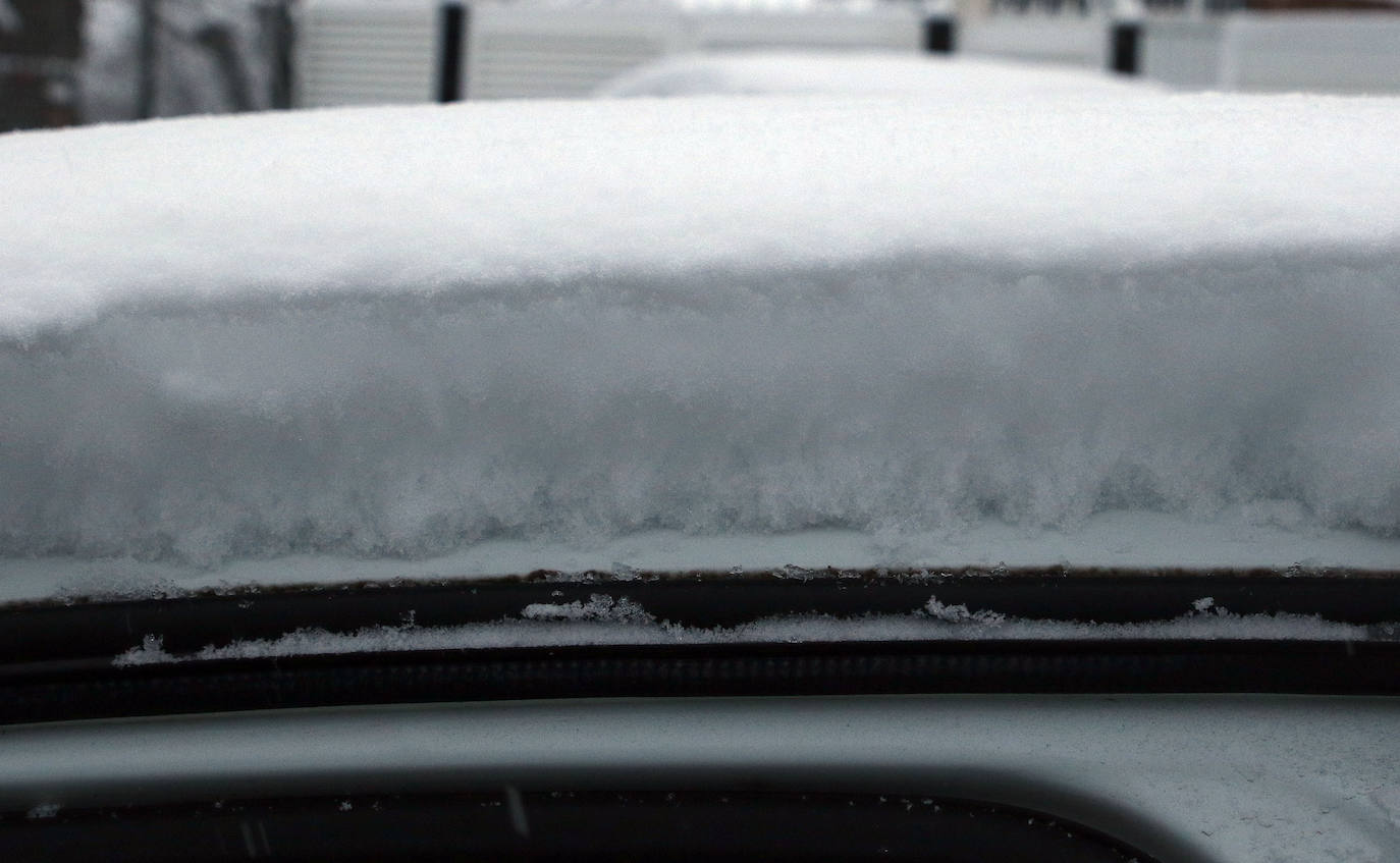 temporal de nieve en la provincia de Segovia 