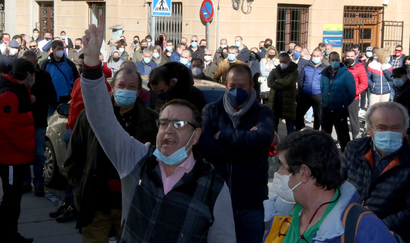 Protesta de la hostelería segoviana 