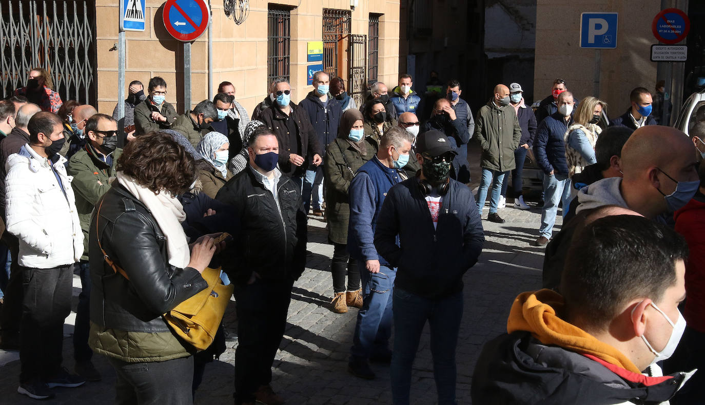 Protesta de la hostelería segoviana 
