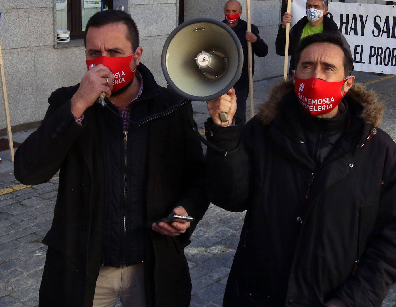 Protesta de la hostelería segoviana 