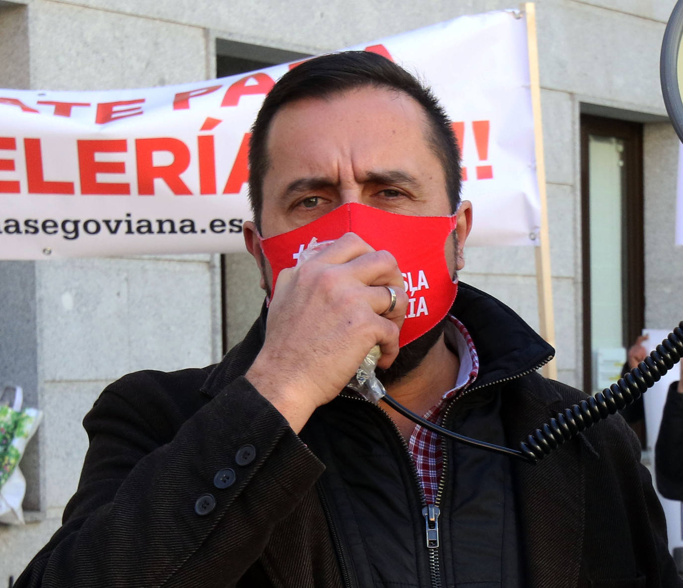 Protesta de la hostelería segoviana 