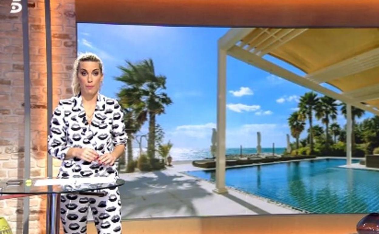 En el programa 'Viva la vida' mostraron algunas imágenes de la mansión. 