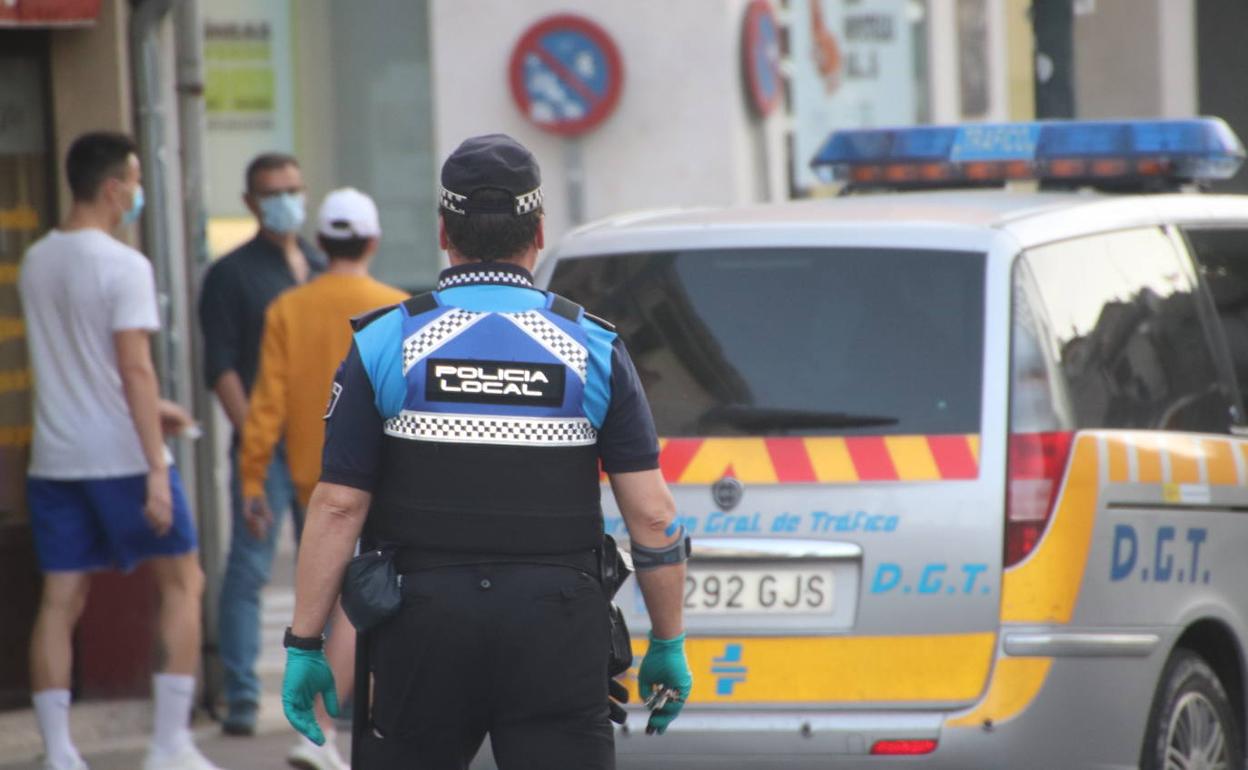 Agente de la Policía Local de Cuéllar. 