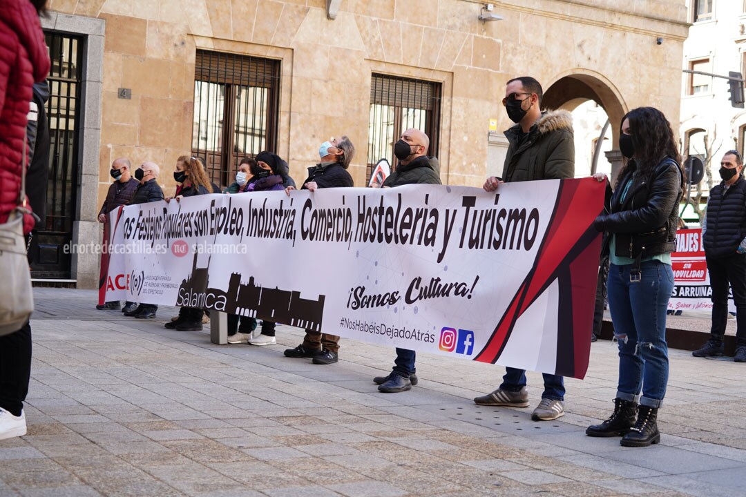 Fotos: Caravana de autónomos para pedir ayudas directas para mantener su actividad