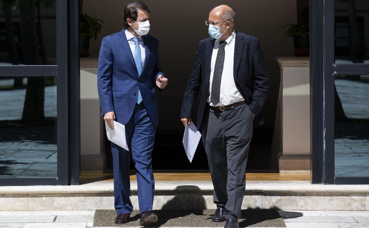 Alfonso Fernández Mañueco y Francisco Igea