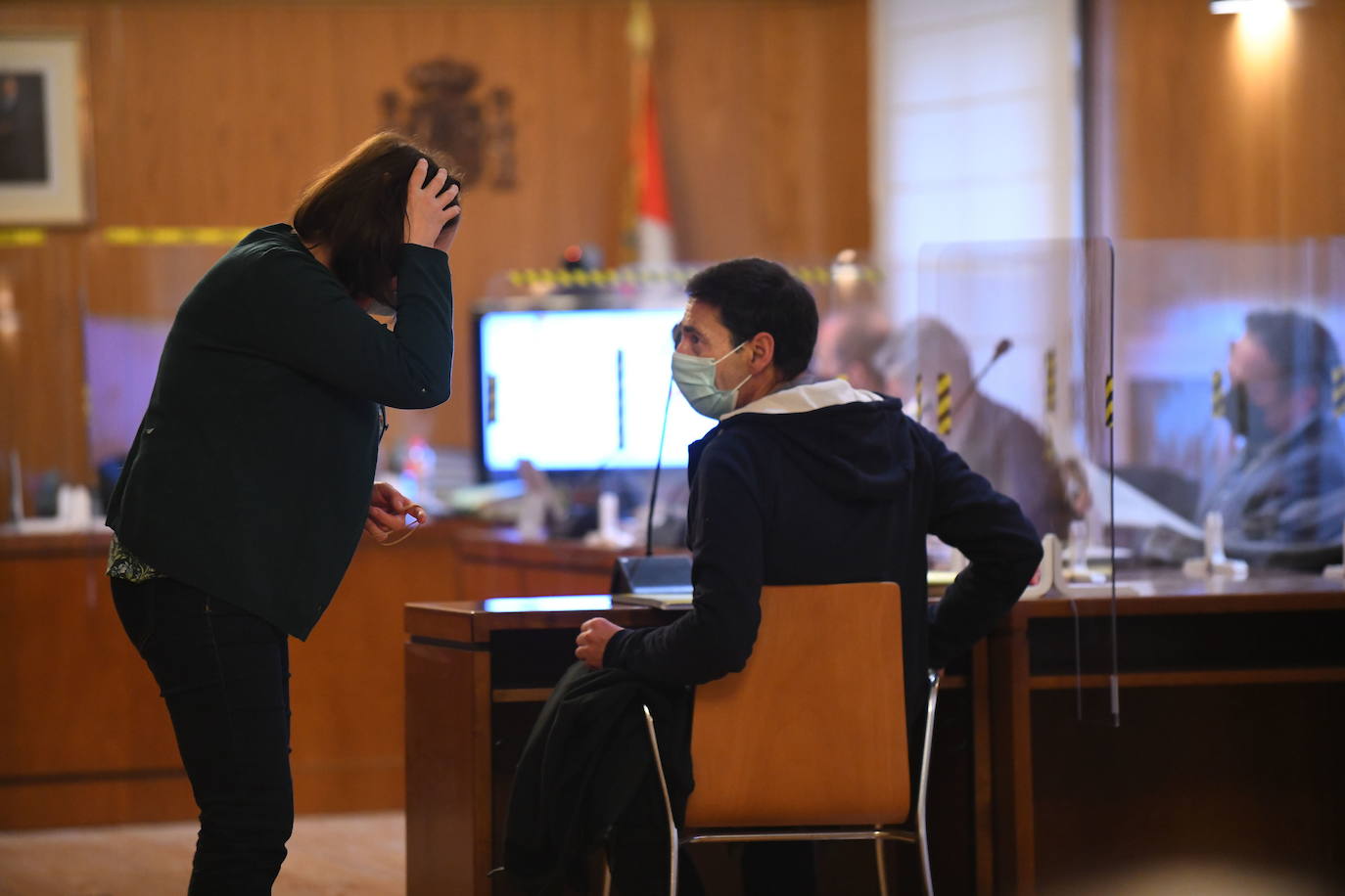 Lino Rodríguez, el principal acusado, durante el juicio. 