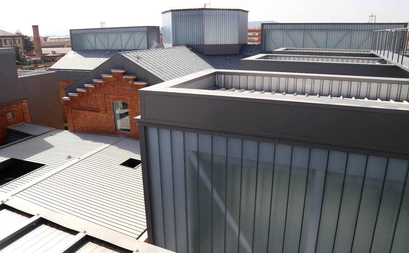 Estancia recuperada en la que se instalará la futura biblioteca.