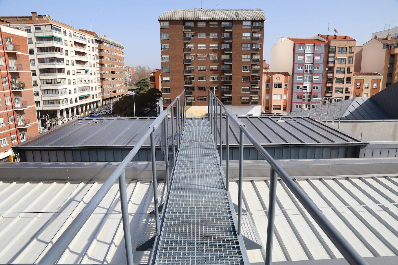 Estancia recuperada en la que se instalará la futura biblioteca.
