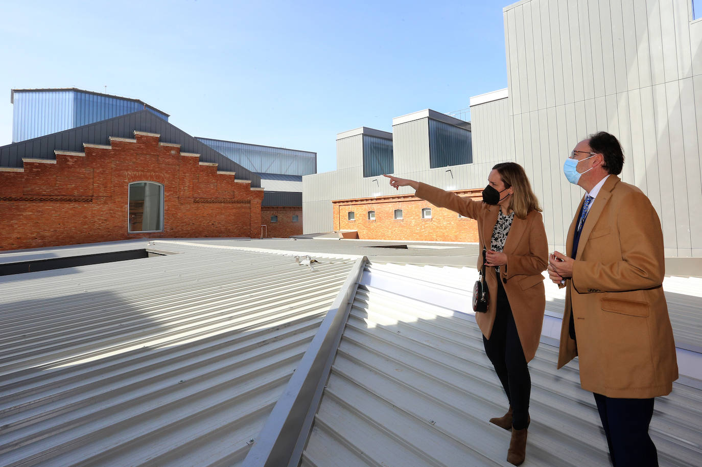 Estancia recuperada en la que se instalará la futura biblioteca.