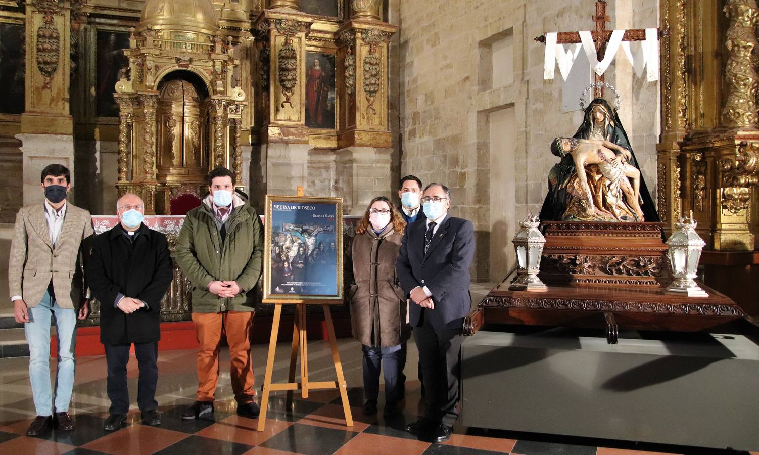 Fotos: Presentación del cartel de la Semana Santa de Medina de Rioseco