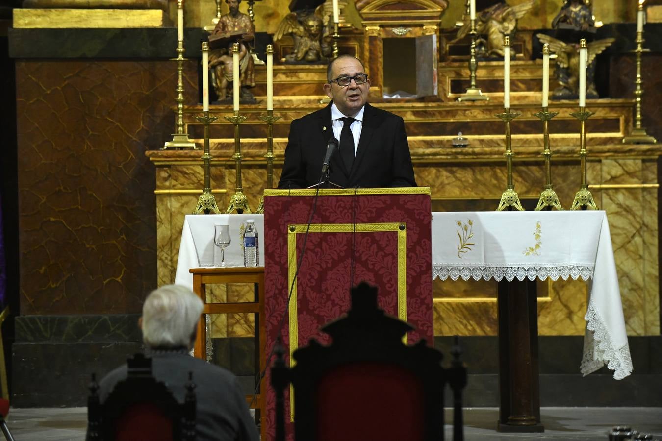 Fotos: Pregón Nazareno a cargo del profesor Alfredo Allúe