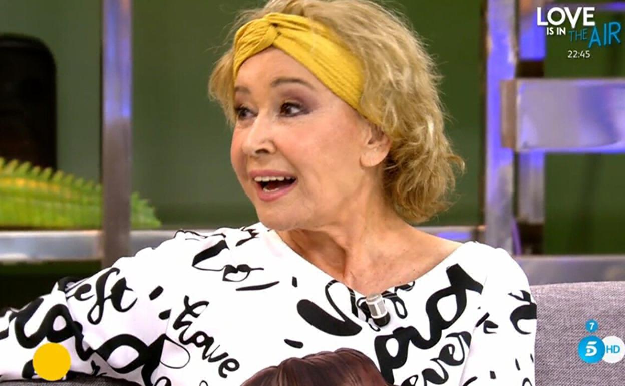 Mila Ximénez en 'Sálvame'. 