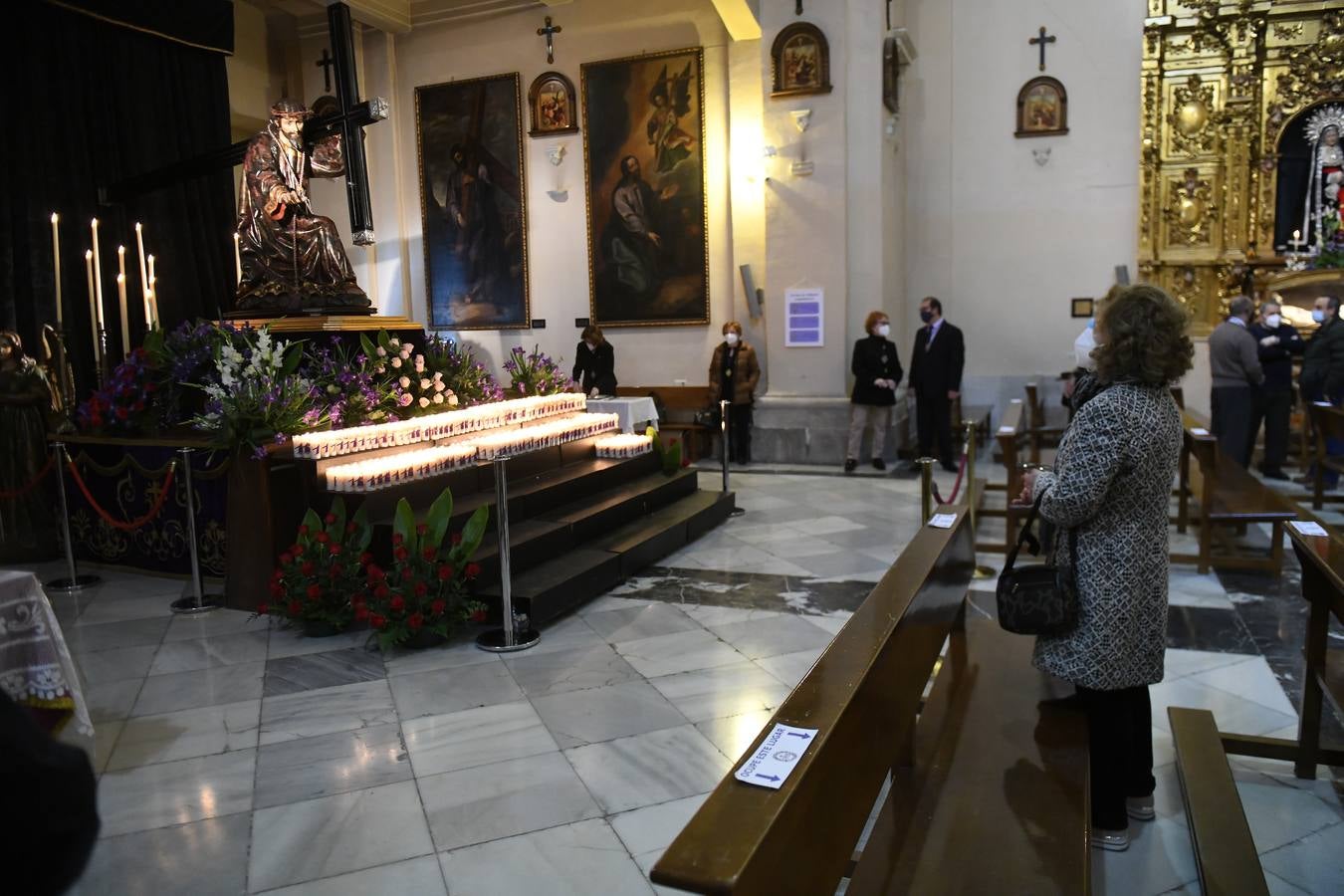Fotos: Besapié al Nazareno en la Iglesia de Jesús de Valladolid