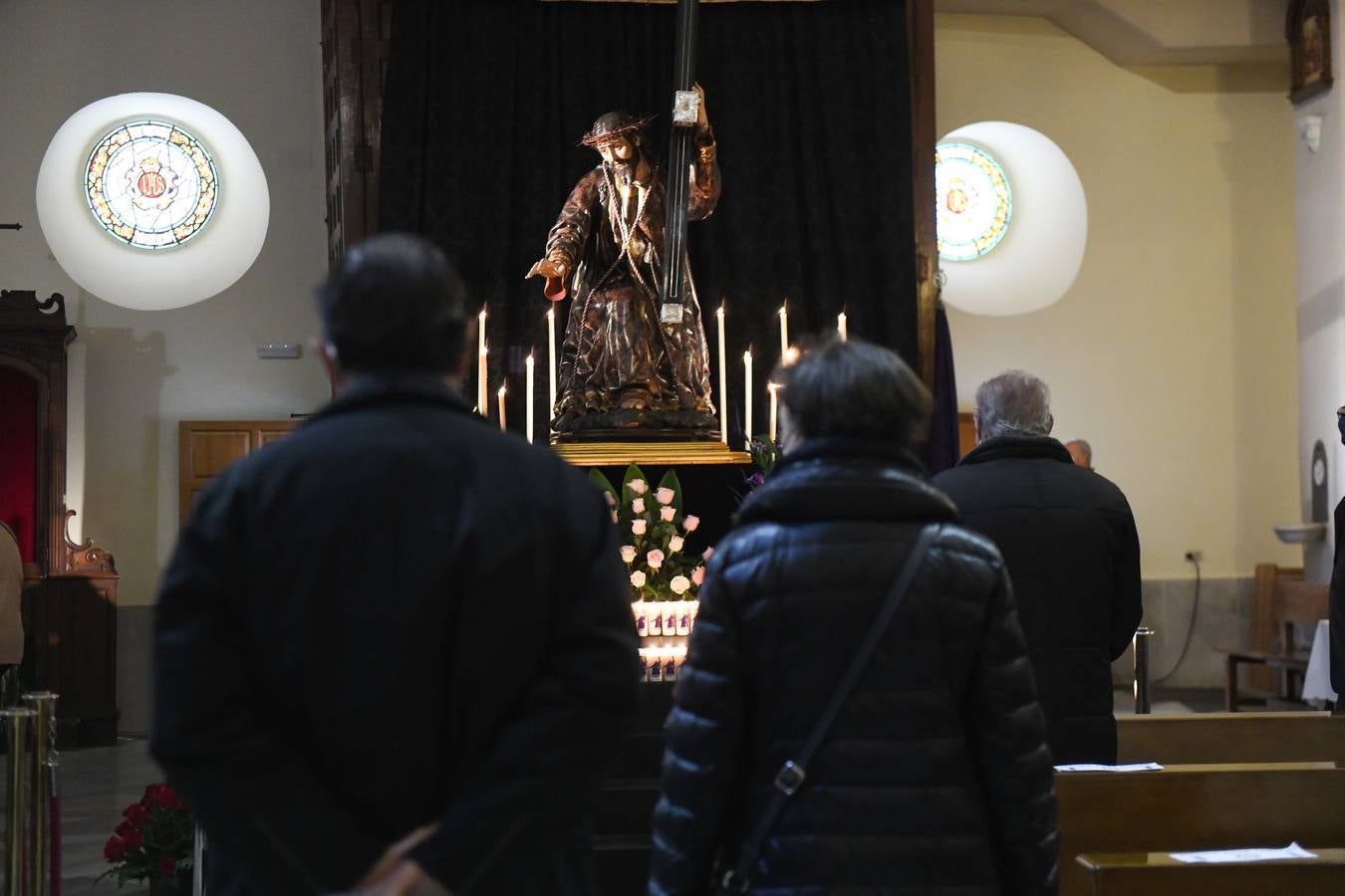 Fotos: Besapié al Nazareno en la Iglesia de Jesús de Valladolid