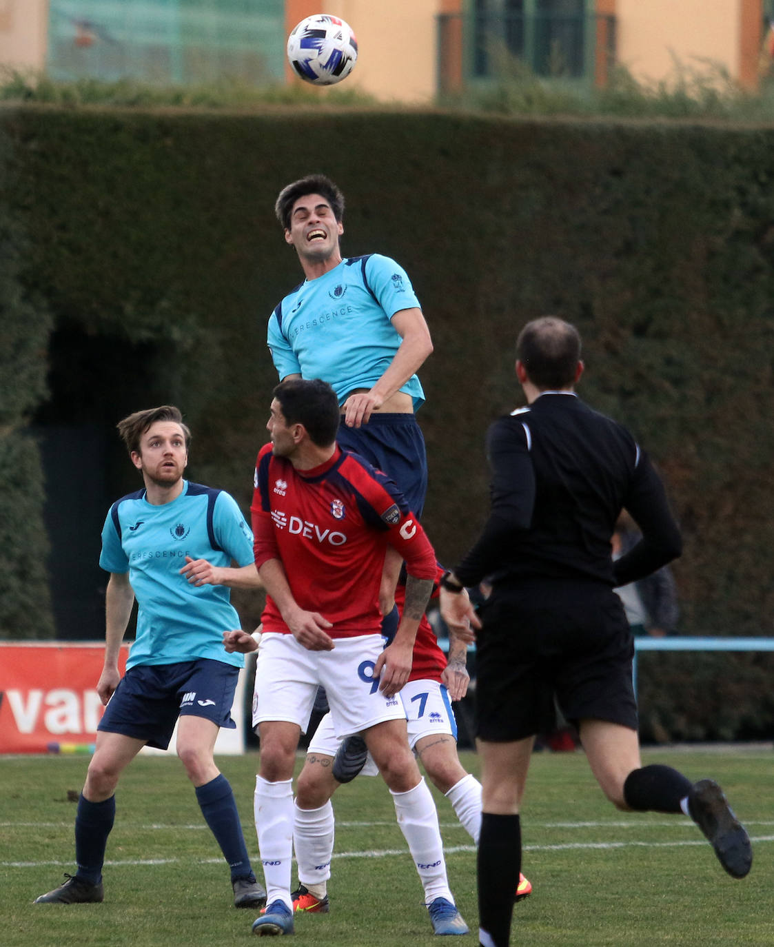 Partido entre el CD La Granja y el Ávila 