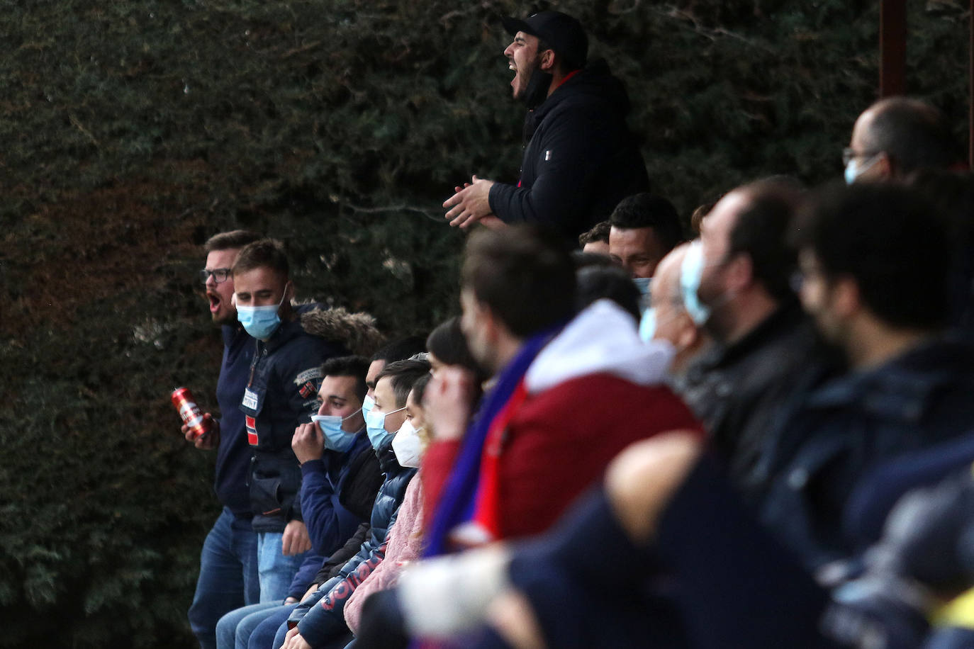 Partido entre el CD La Granja y el Ávila 