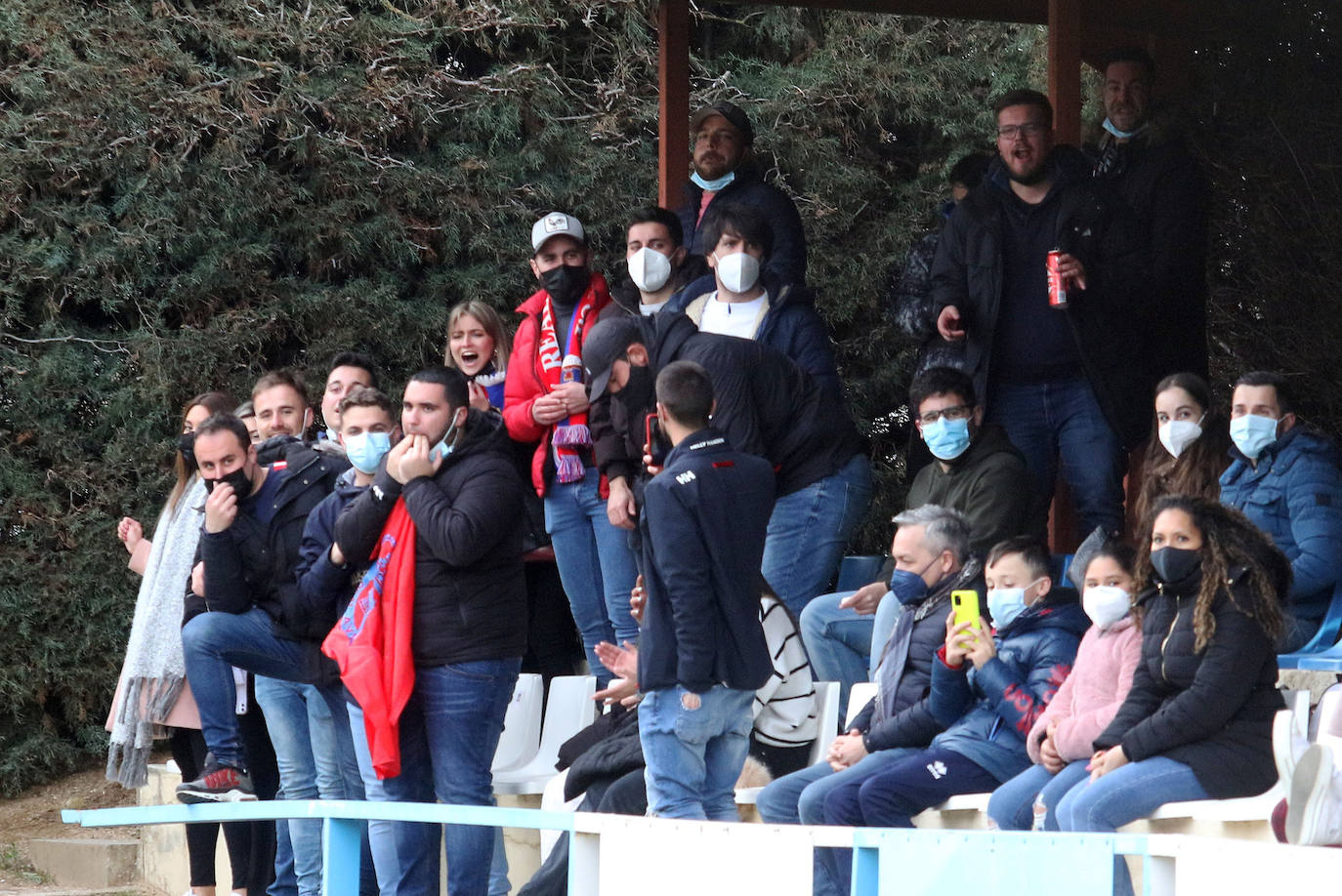 Partido entre el CD La Granja y el Ávila 