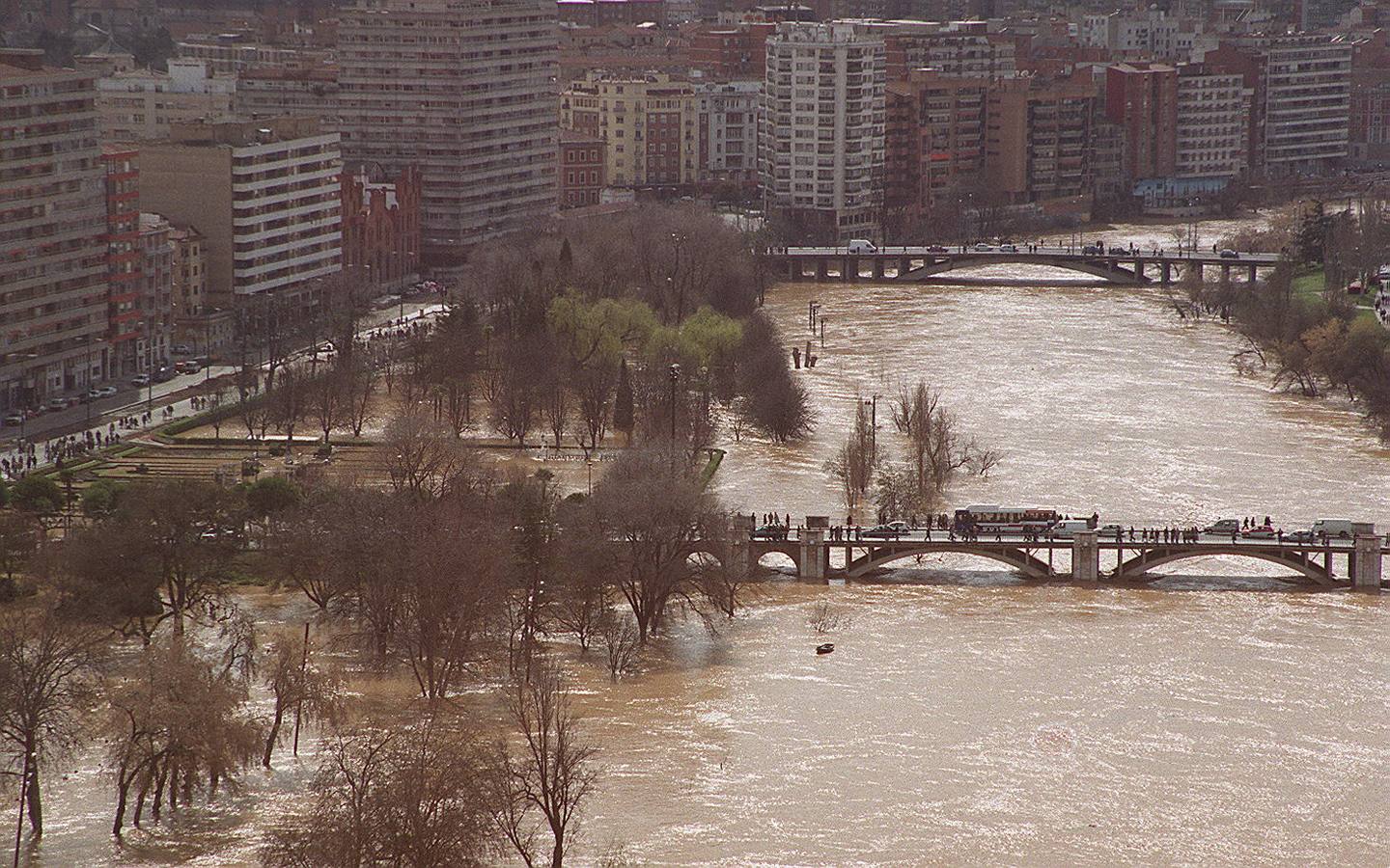 Fotos: El día que el Pisuerga disparó las alarmas en Valladolid