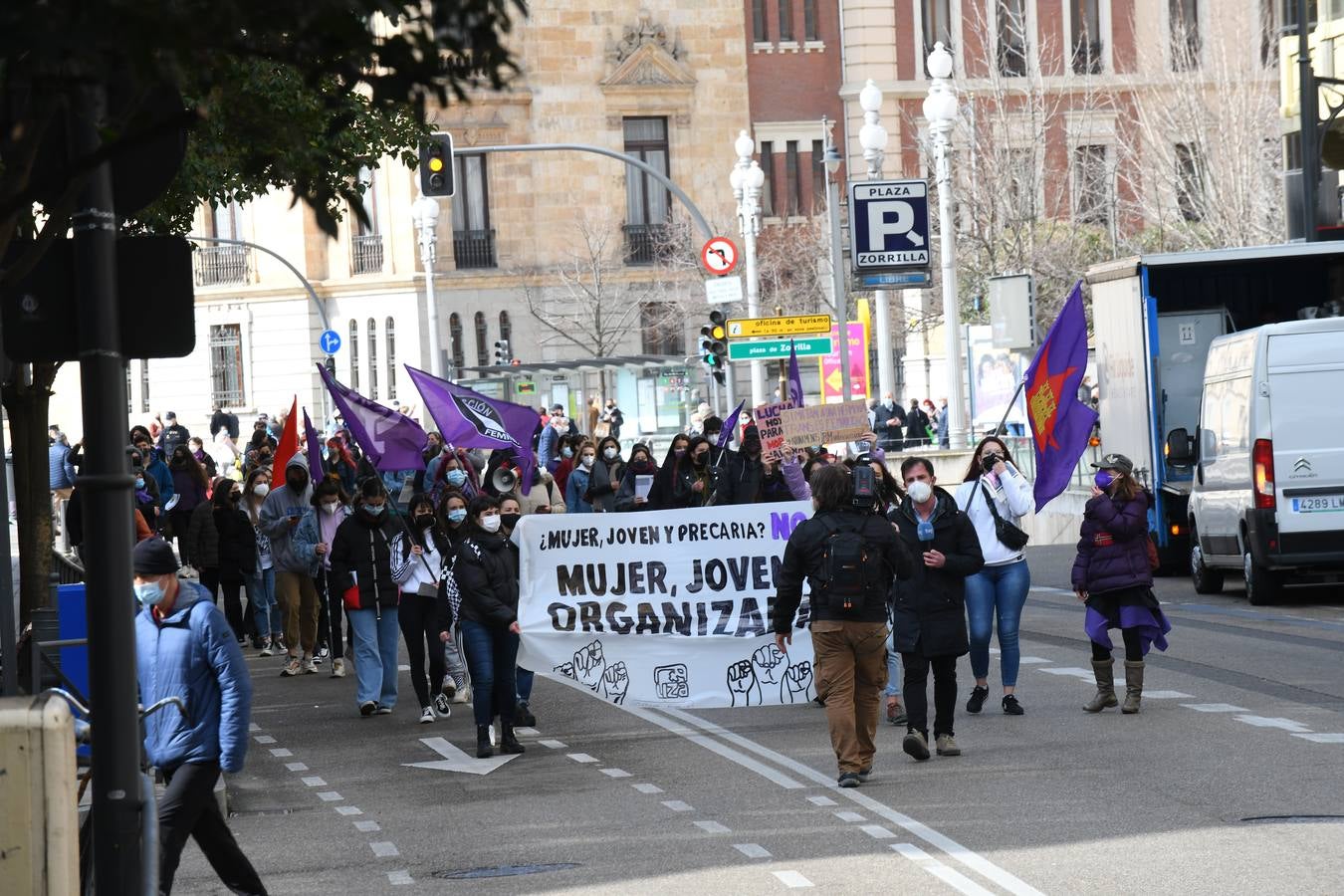 Fotos: Celebración del Día Internacional de la Mujer en Valladolid