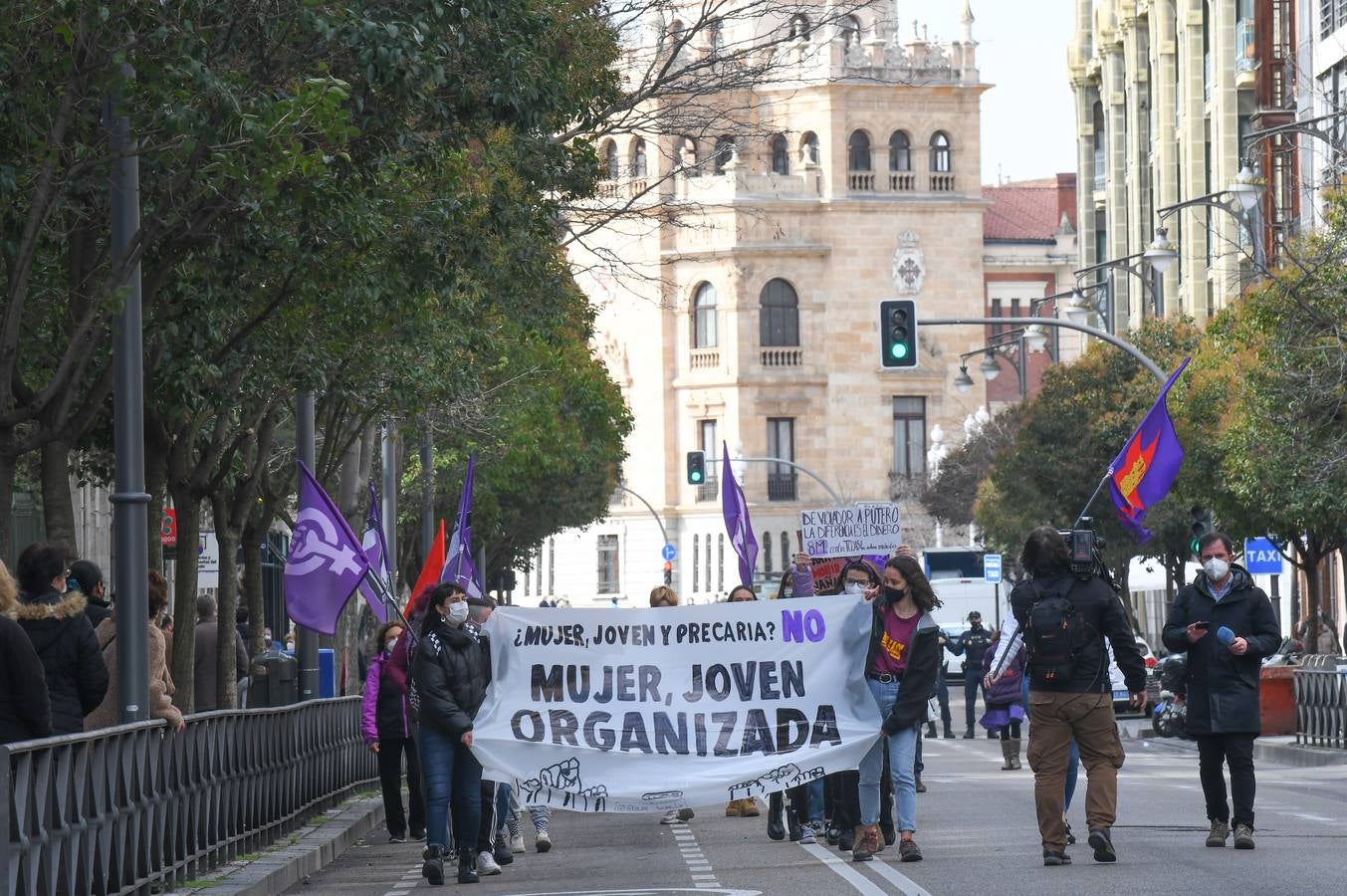 Fotos: Celebración del Día Internacional de la Mujer en Valladolid