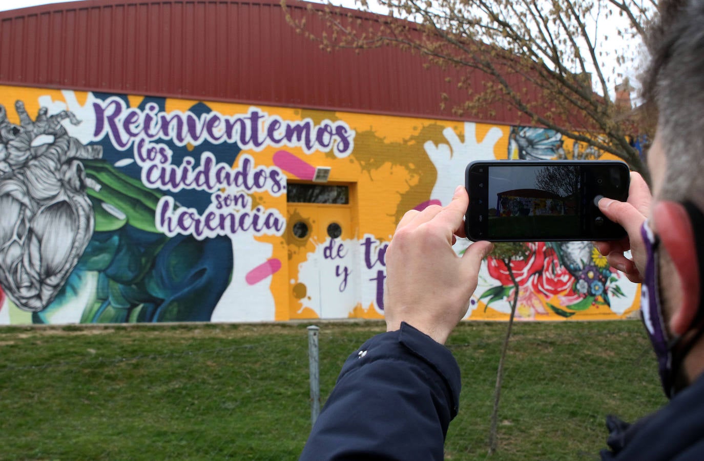 Diversas actividades durante la celebración del 8-M en Segovia. ANTONIO DE TORRE Y ÓSCAR COSTA
