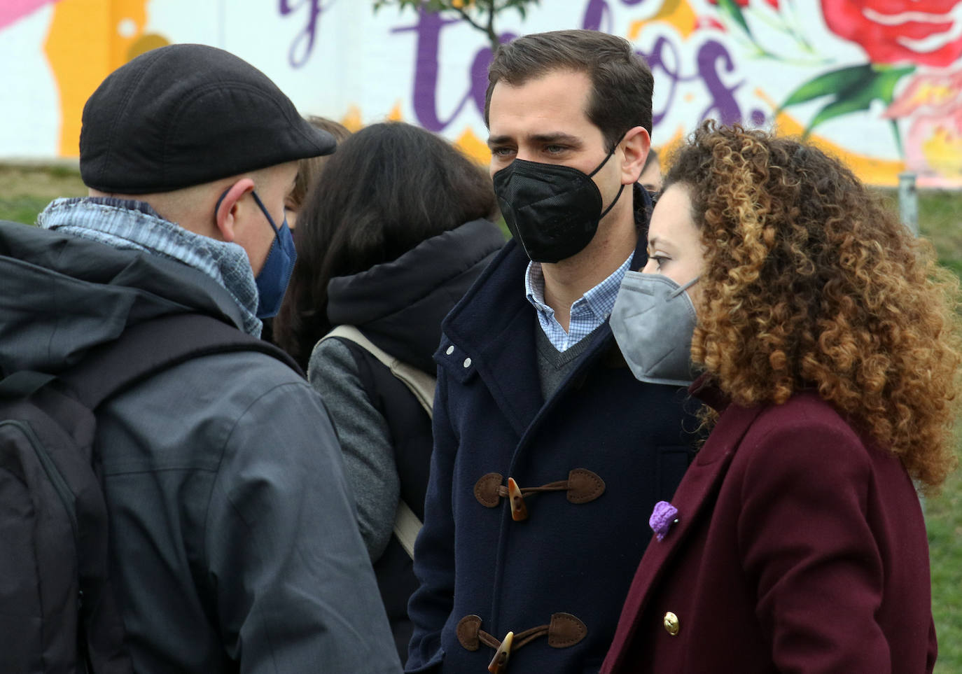Diversas actividades durante la celebración del 8-M en Segovia. ANTONIO DE TORRE Y ÓSCAR COSTA