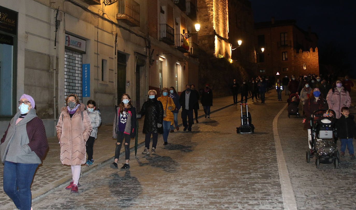 Manifestación del 8 de marzo en Segovia.