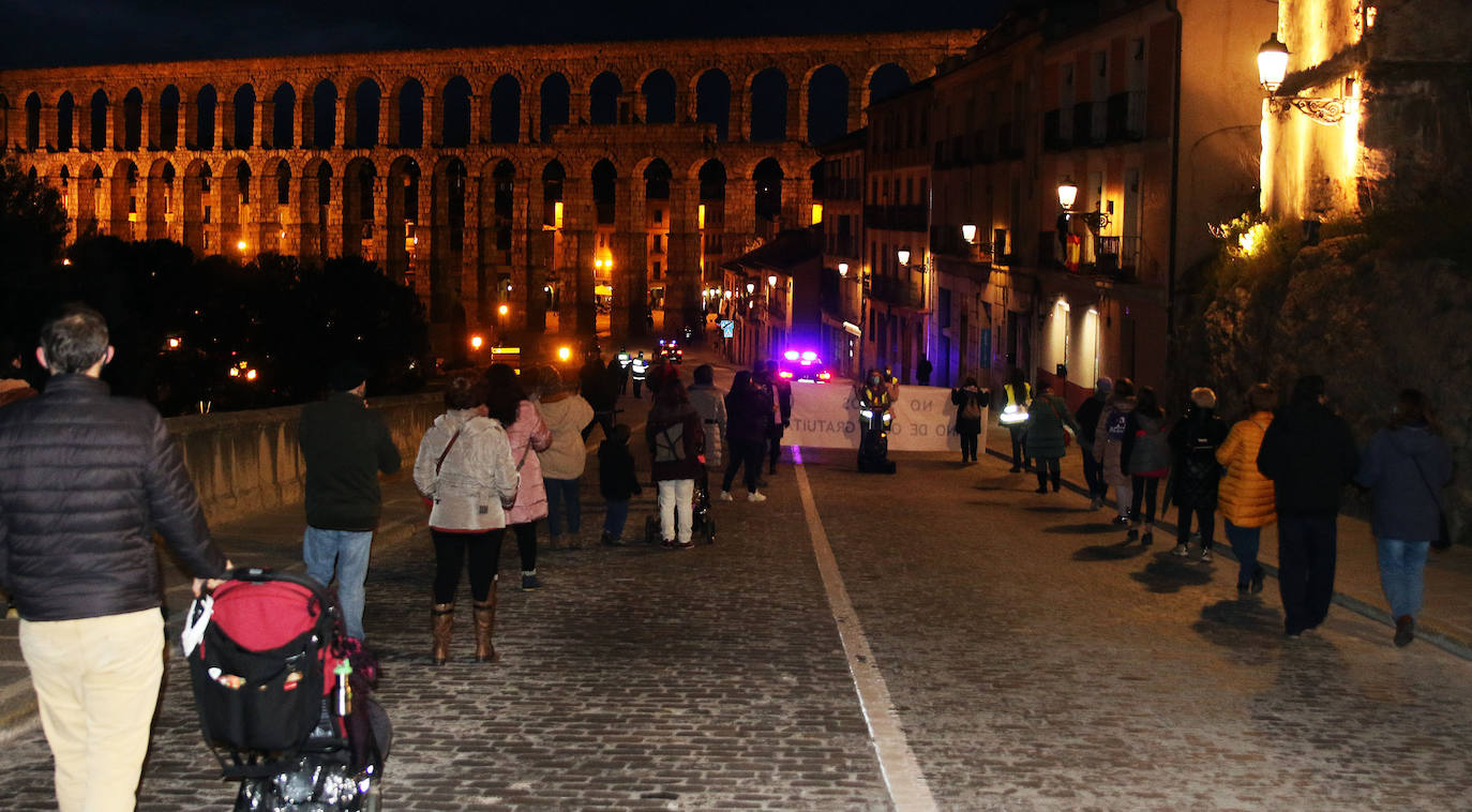 Manifestación del 8 de marzo en Segovia.