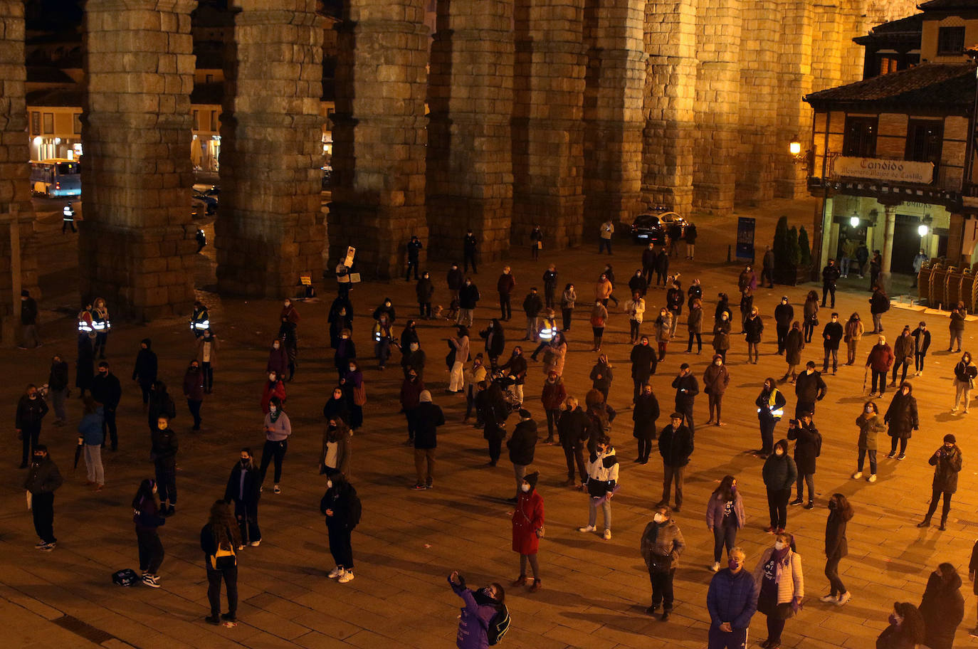 Manifestación del 8 de marzo en Segovia.