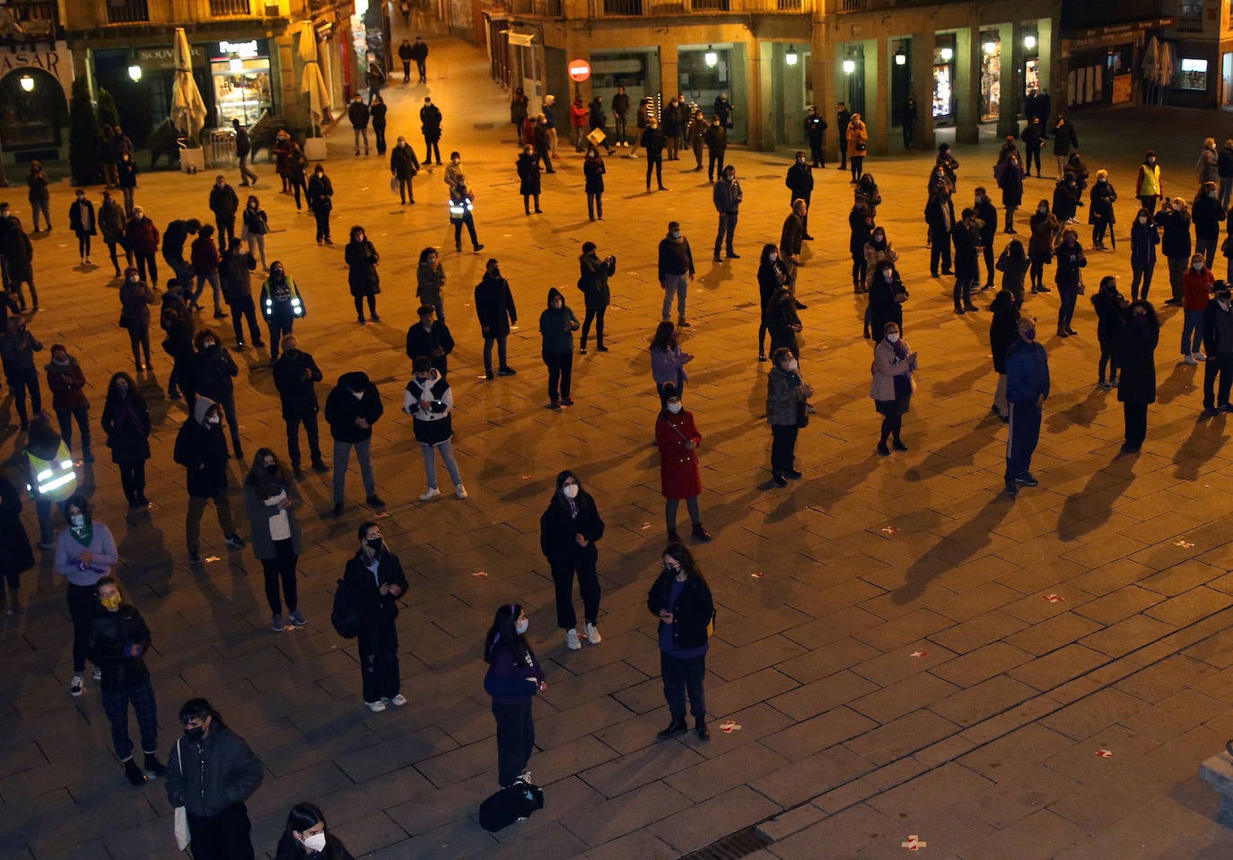 Manifestación del 8 de marzo en Segovia.
