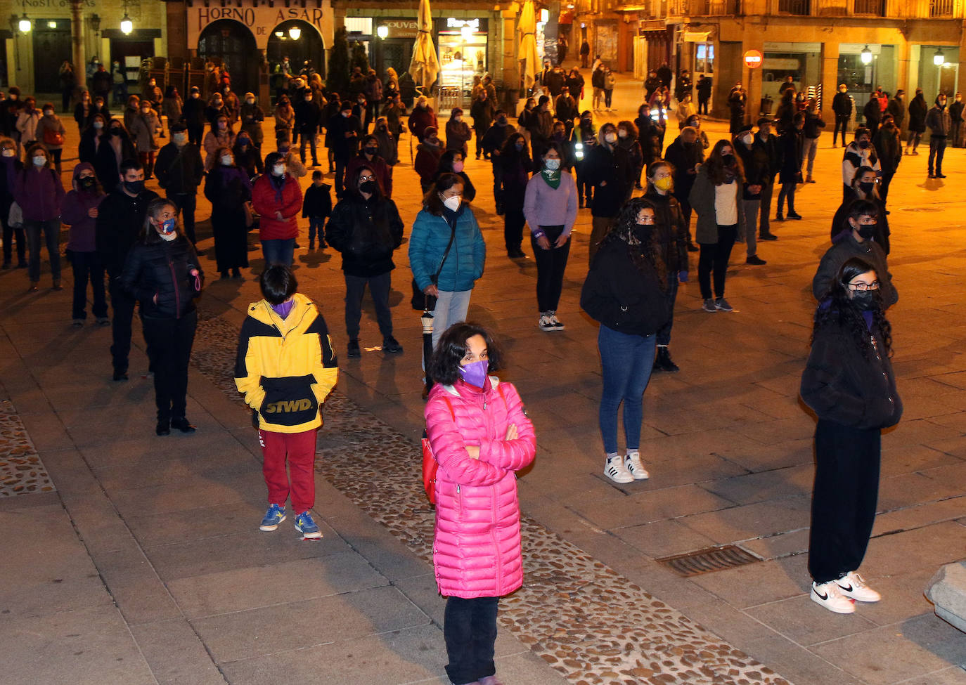 Manifestación del 8 de marzo en Segovia.