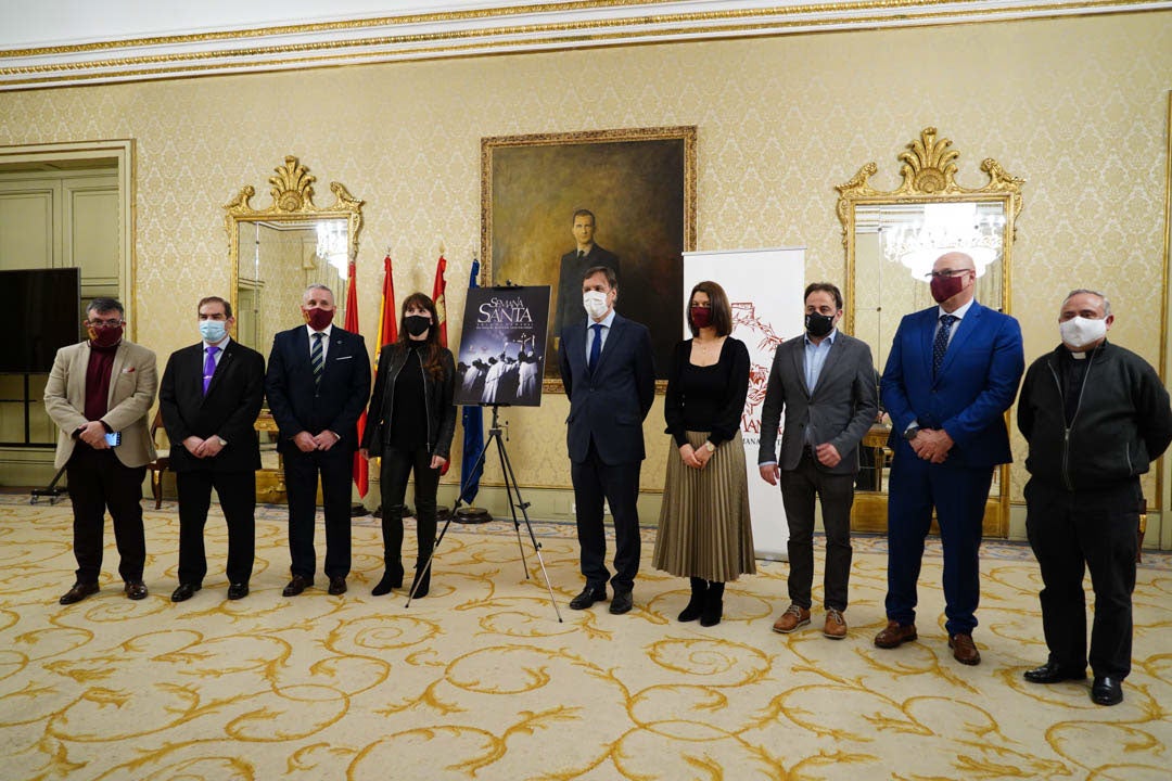 Acto de presentación del cartel anunciador de la Semana Santa de Salamanca