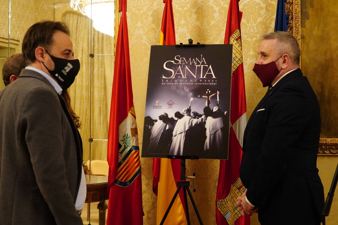 Acto de presentación del cartel anunciador de la Semana Santa de Salamanca
