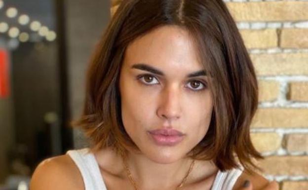 La actriz Adriana Ugarte se corta el pelo a lo garçon