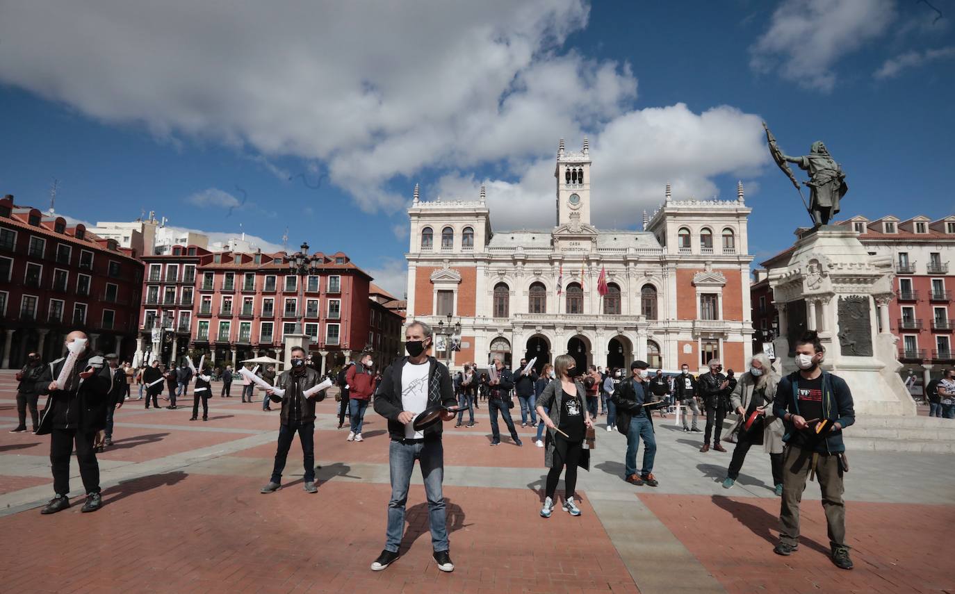 Fotos: El sector de la cultura de Castilla y León reivindica protocolos para retomar su actividad