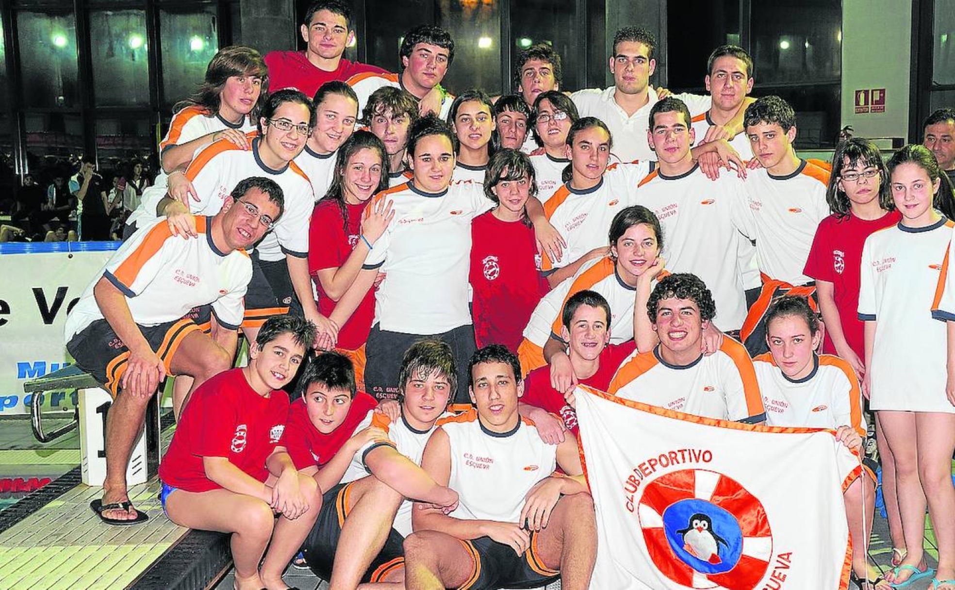 Imagen del C.D. Unión Esgueva en 2008 se proclamó campeón de España júnior en Valladolid.