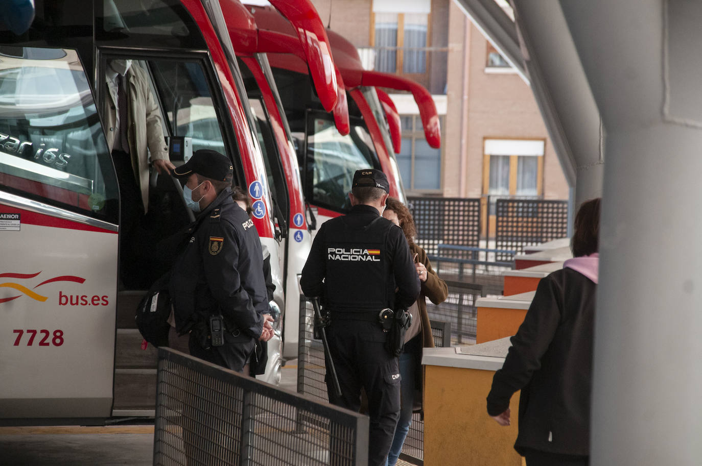 Controles policiales con motivo del cierre perimetral 