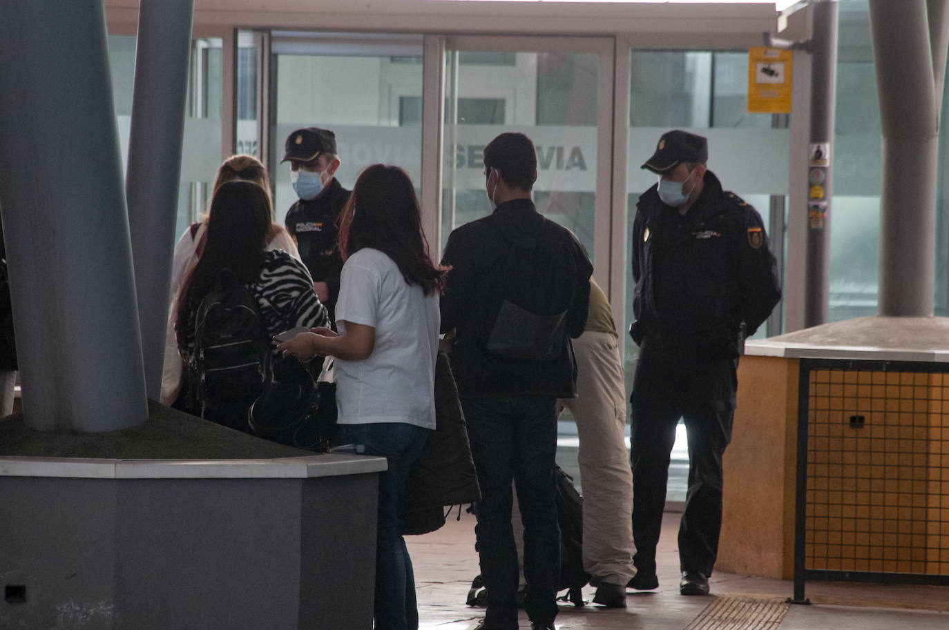 Controles policiales con motivo del cierre perimetral 