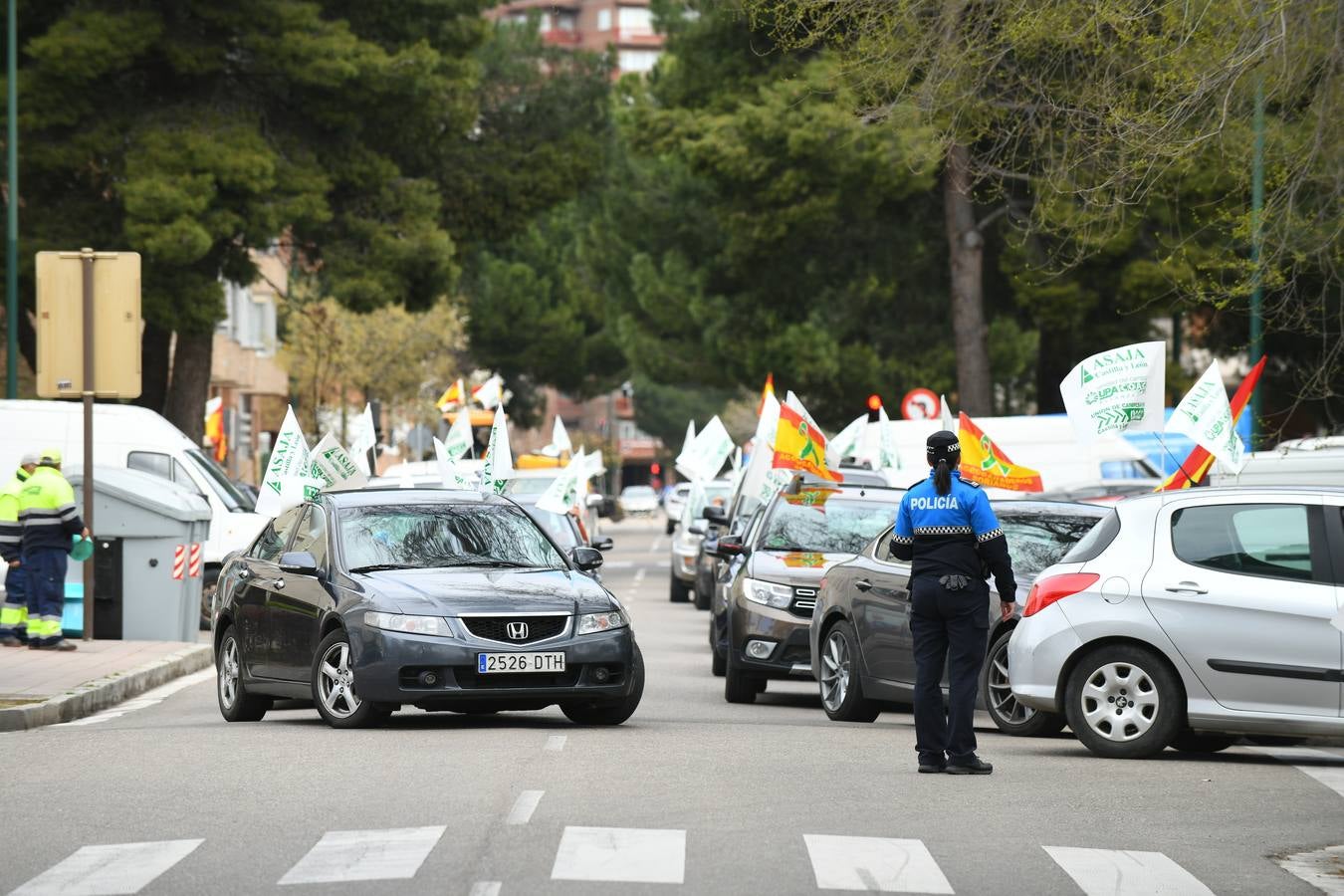 Fotos: Protesta de ganaderos en Valladolid en contra de la sobreprotección del lobo