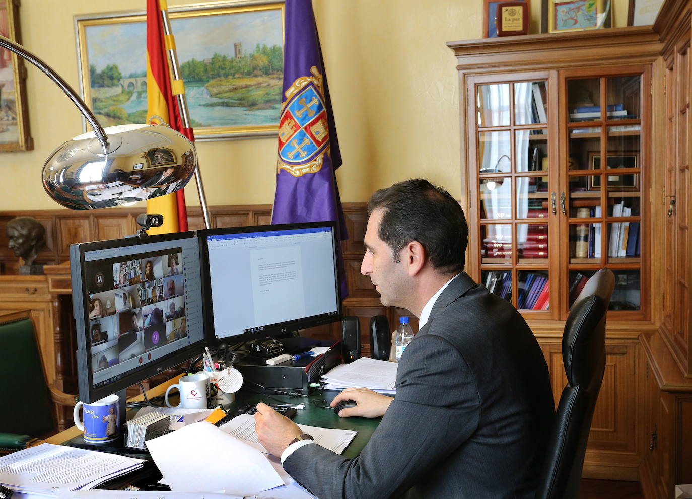 El alcalde de Palencia alerta de un «significativo incremento» de contagios en los últimos cinco días