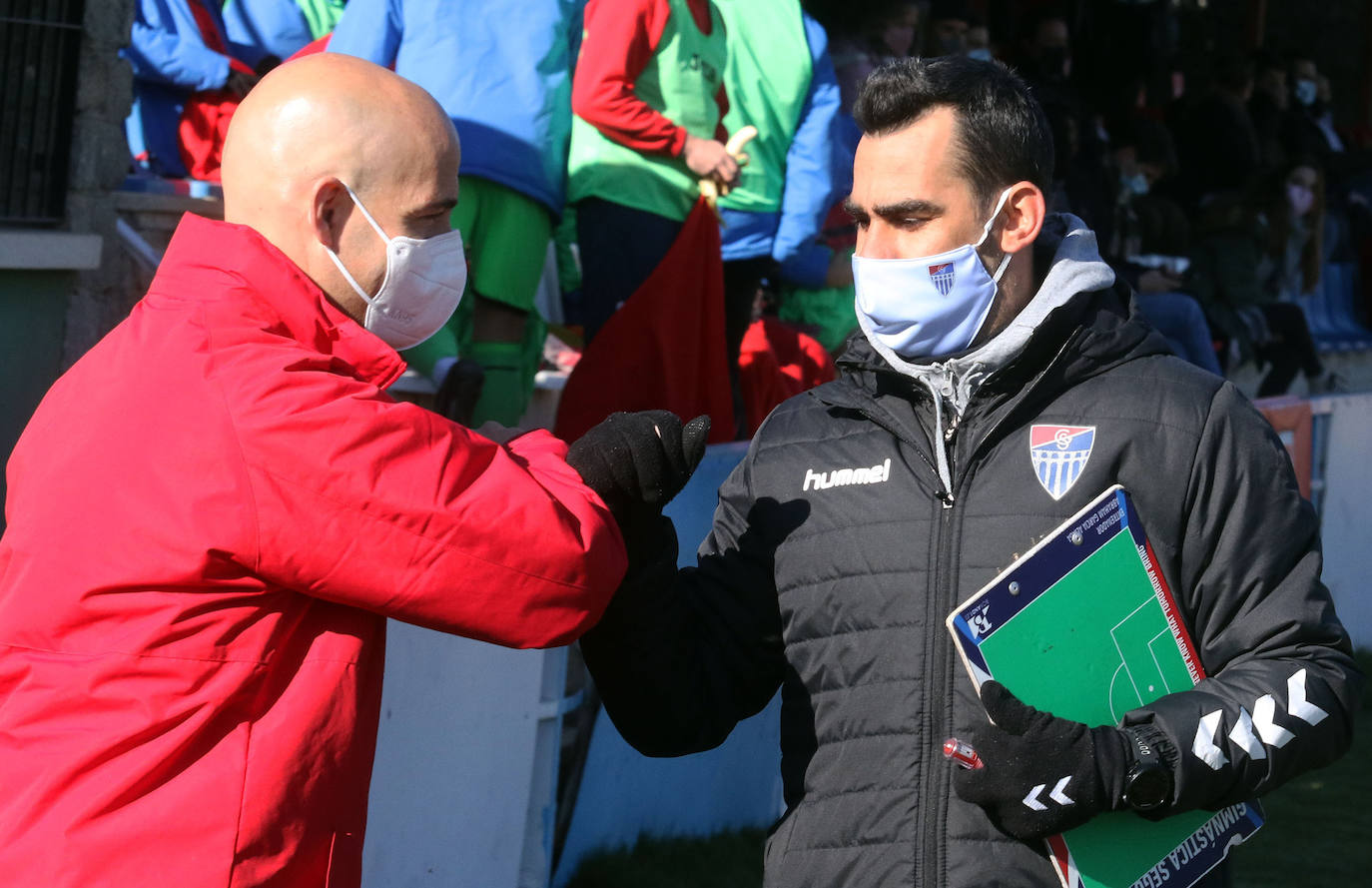 Encuentro de la tercera división entre la Granja y la Gimnástica 